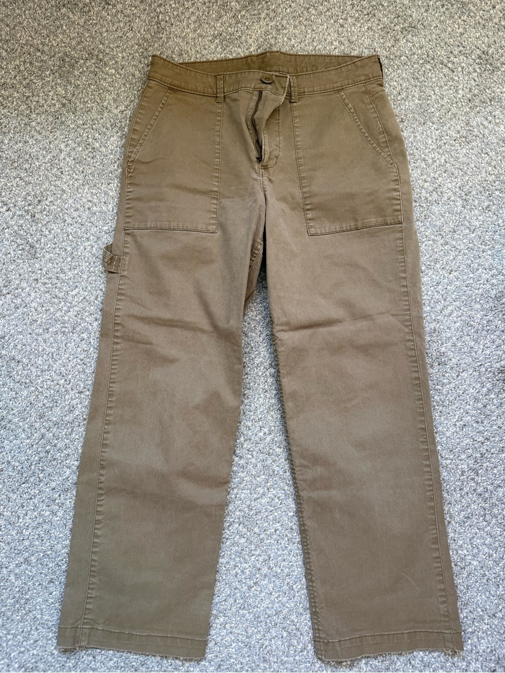 Old Navy Straight-Leg Utility Pants in Brown sz 6